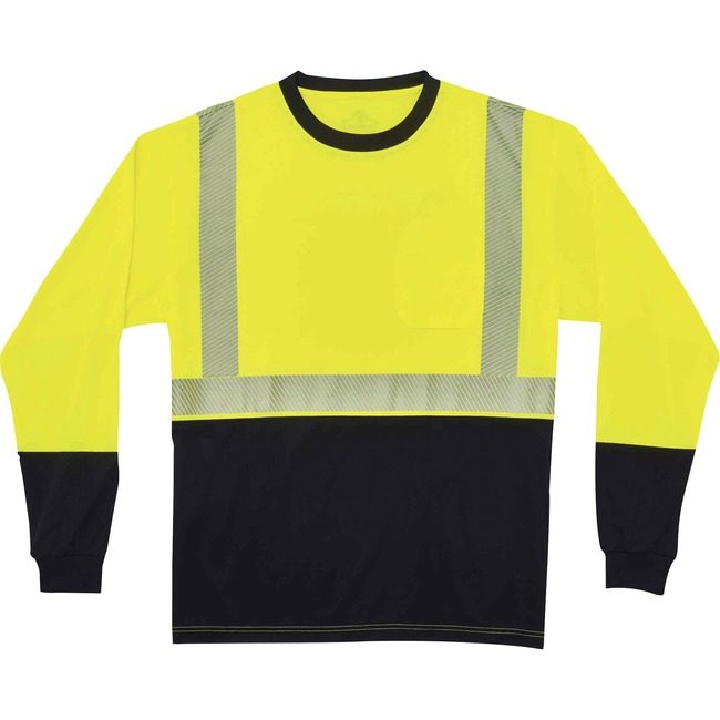 Ergodyne T-Shirt Long Sleeve L Lime EGO22634