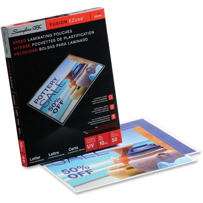 ACCO Brands GBC Pouch Laminate Letter 10MIL GBC3200599