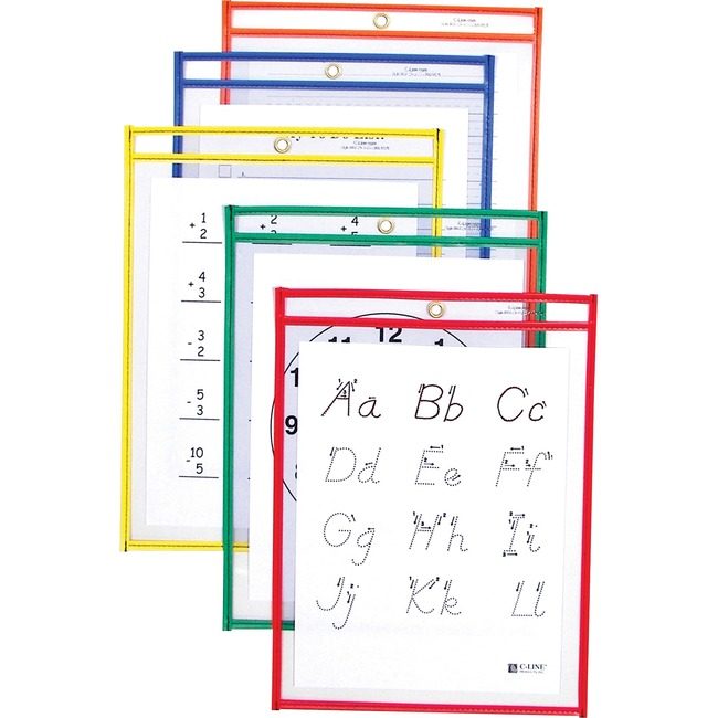 C-Line Products Pocket Driers 9X12 10 Assorted CLI40610