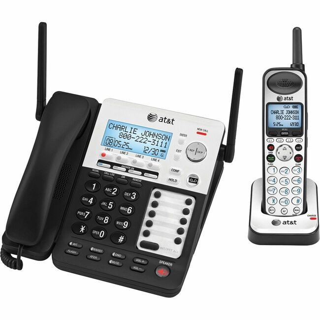 AT&T Phones 4LINE Corded&Crdless ATTSB67138
