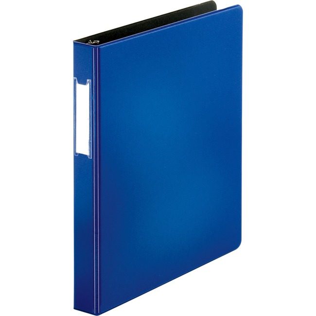 Business Source Binder Lblhldr Slant 1" Be BSN33107