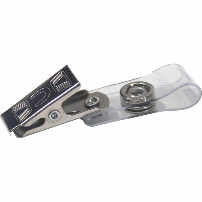 Advantus Corporation Clip Badge Strap Clear AVT75410