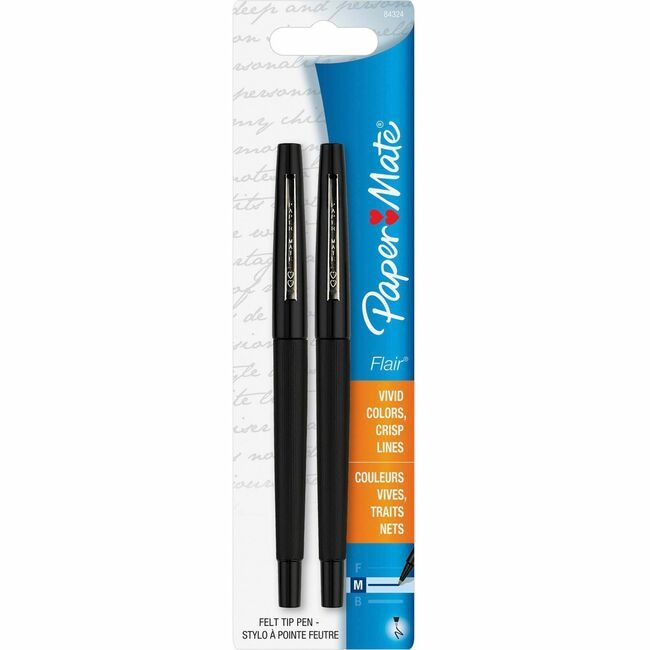 Newell Brands Paper Mate Pen Porous Flairpt BK2PK PAP8432452PP