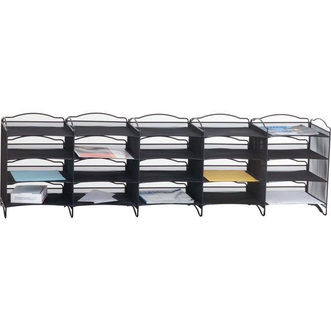 Safco Products Sorter Onyx Mail SAF7770BL