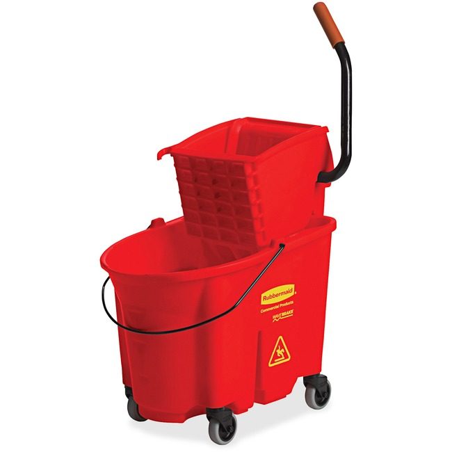 Rubbermaid Commercial Products Combo Bkt/Wring Wavebrake RCP758888RD