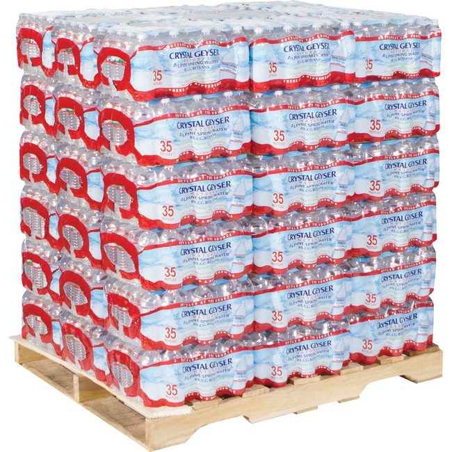 Crystal Geyser Water Company 16.9OZ Bttl Dep 35/CT CGW35001DEP
