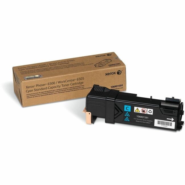 Xerox Corporation Crtdg Lsr PSR6500 6505 Cyan XER106R01591