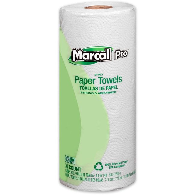 Marcal Pro Marcal Manufacturing, LLC Pro Towel Kitchen Recycle 70 Count MRC610