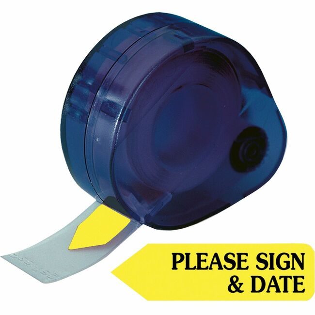 Redi-Tag Flag Please Sign & Date Yw RTG81124