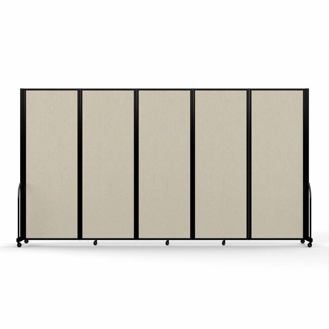 Screenflex Divider 76"HX141"W Sd Bkf SCXFSH765BSND