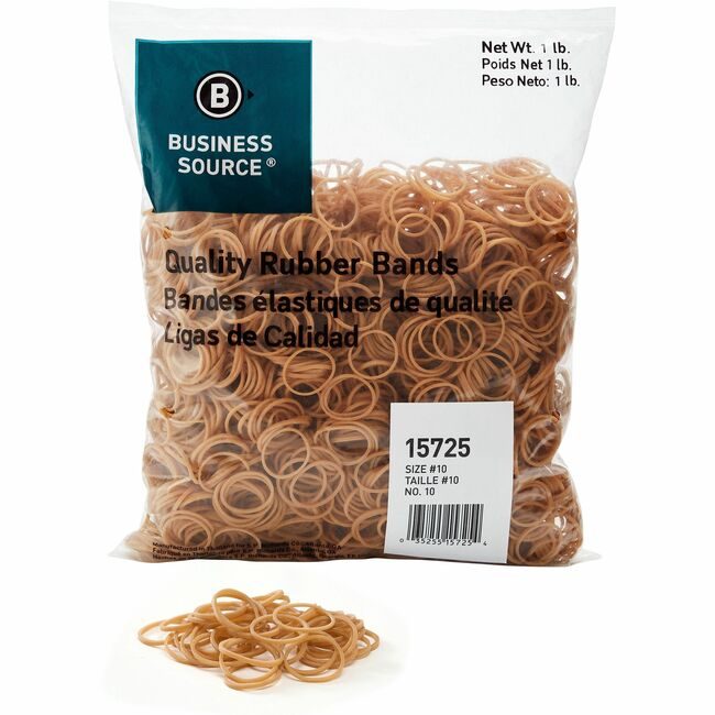 Business Source Rubberbands SIZE #10 1LB BSN15725