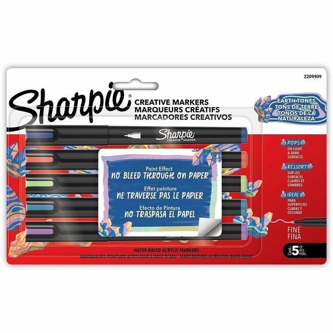 Sharpie / Expo / Prismacolor / Sanford Newell Brands / Sanford Sharpie / Expo / Prismacolor / Marker Shrp Finecreate 5 Count SAN2209909