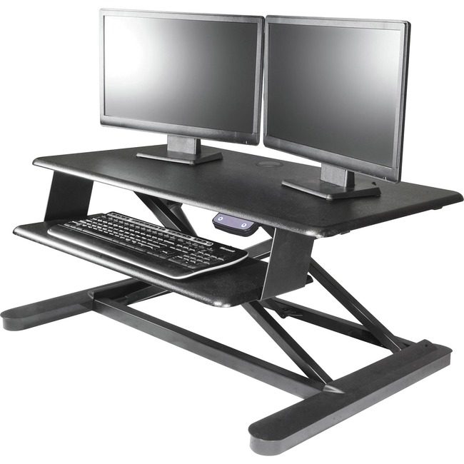 Kantek Riser Desk Sit/Stnd Elec Black KTKSTS965