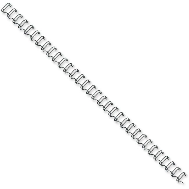 Fellowes Brands Spines Wire 3/8" 32-HOLE Black FEL52541