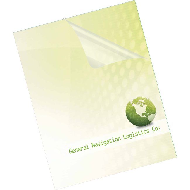 Fellowes Brands Cover Bnd Pet Letter 7ML Clear FEL5242401