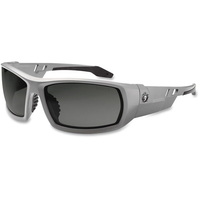 Ergodyne Glasses W/Fog-Off Safety Gray EGO50133