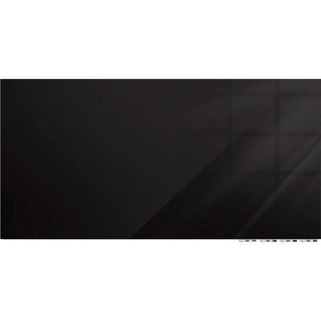 Ghent Manufacturing Board Glass Mag 4X6 Black GHEARIASM46BK