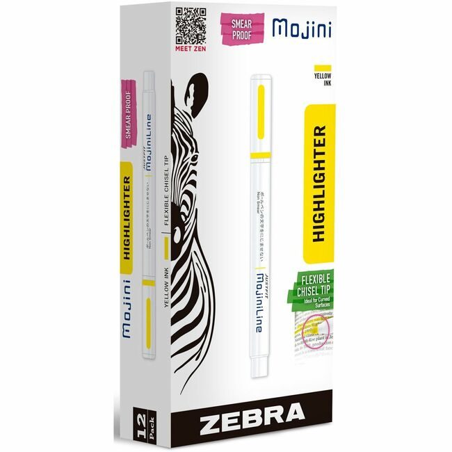 Zebra Pen Corporation Highlighter Yellow Dz ZEB70250