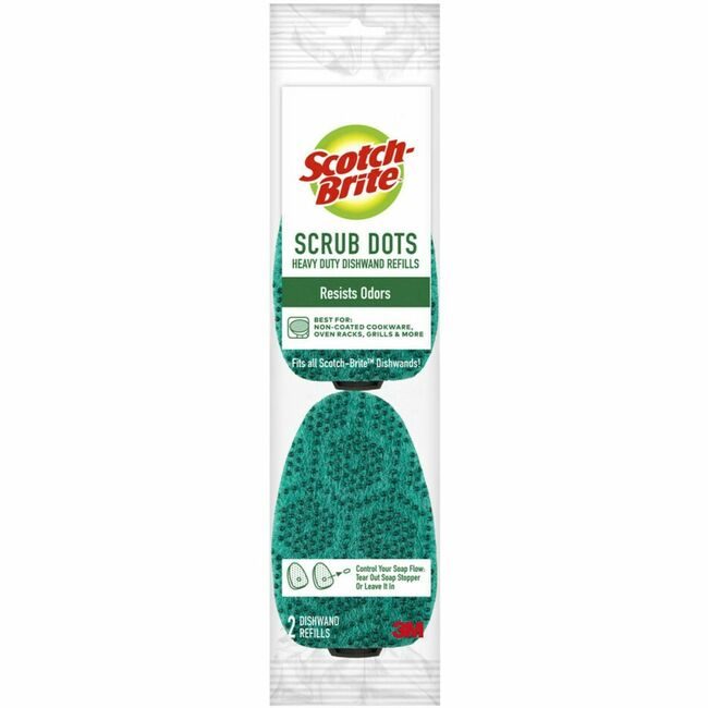 3M Company Refills Dshwnd Scub Dot Green MMM48827CT