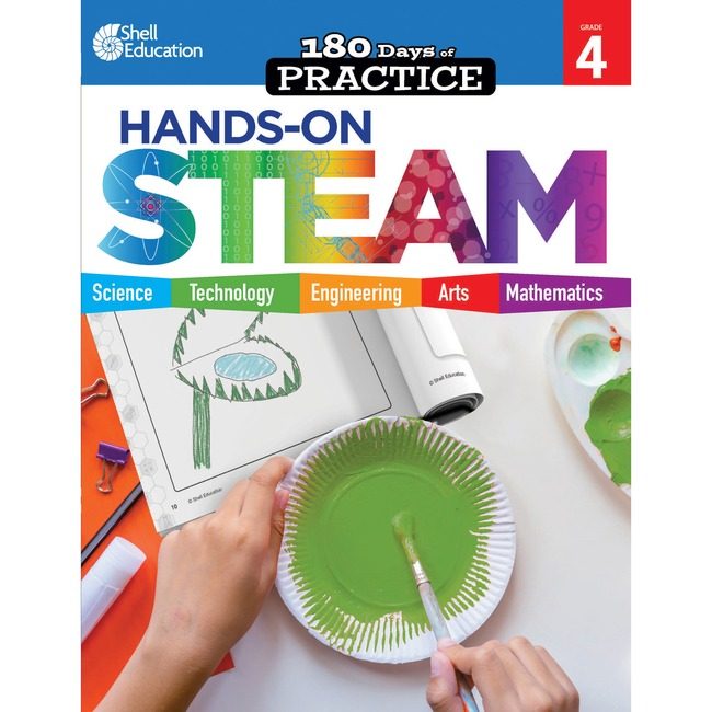 Teacher Created Materials / Shell Education Book Hands-On Steam GRADE 4 SHL29647