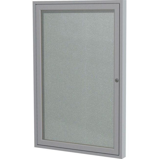 Ghent Manufacturing Board Enc 1DR Alm 36X30 Slv GHEPA13630VX193