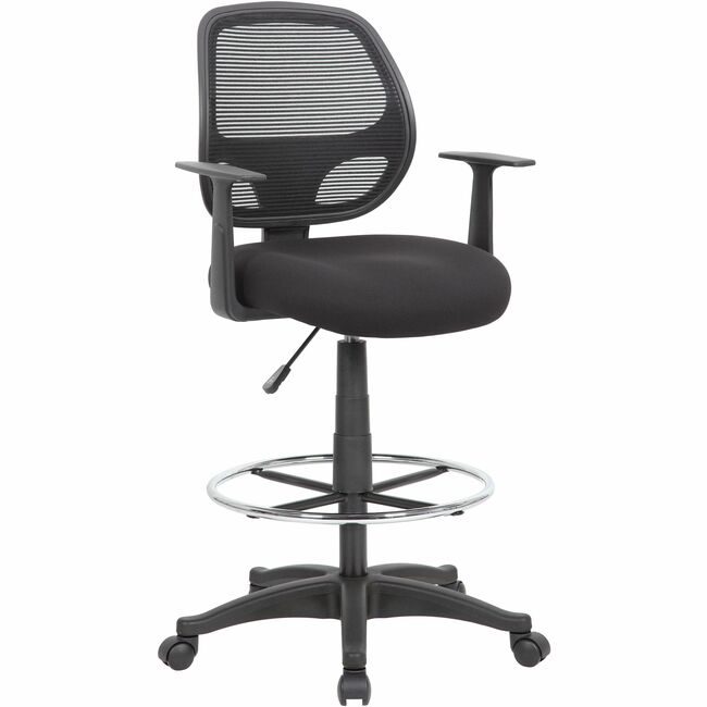Boss Office Products Stool Mesh Black BOP16606