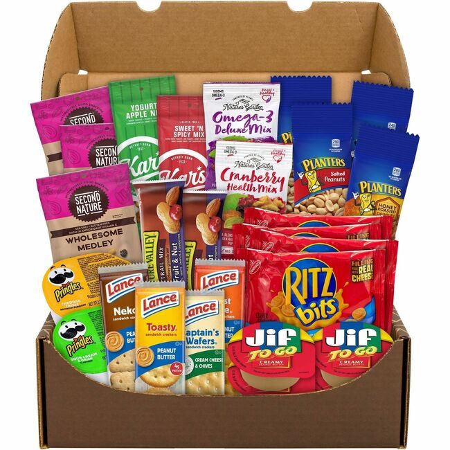 Varies / verify SKU SKU-LEVEL VERIFICATION REQUIRED Snack Box On The Go GRR70000009