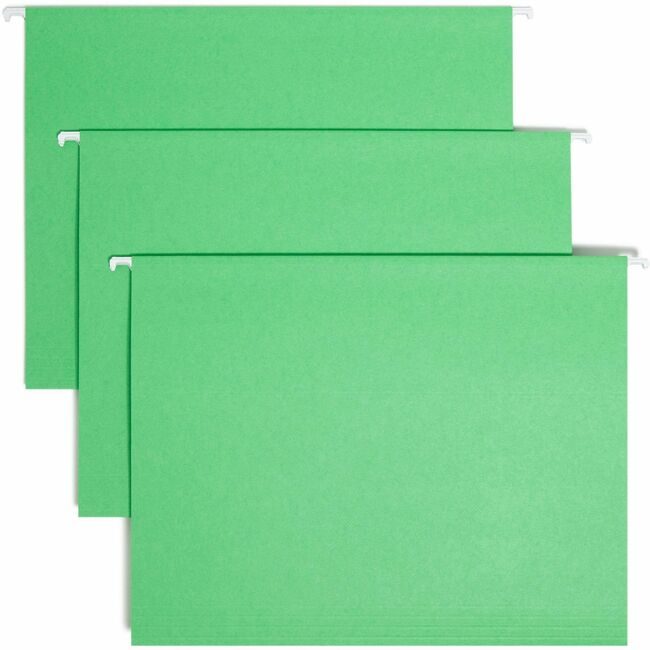 Smead Manufacturing Co. Folder Hanging Letter 1/5 Green SMD64061