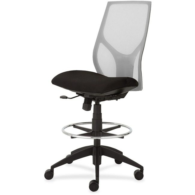 9to5 Seating Low Stool W/ Blk Seat Arml NTF1468Y100M301