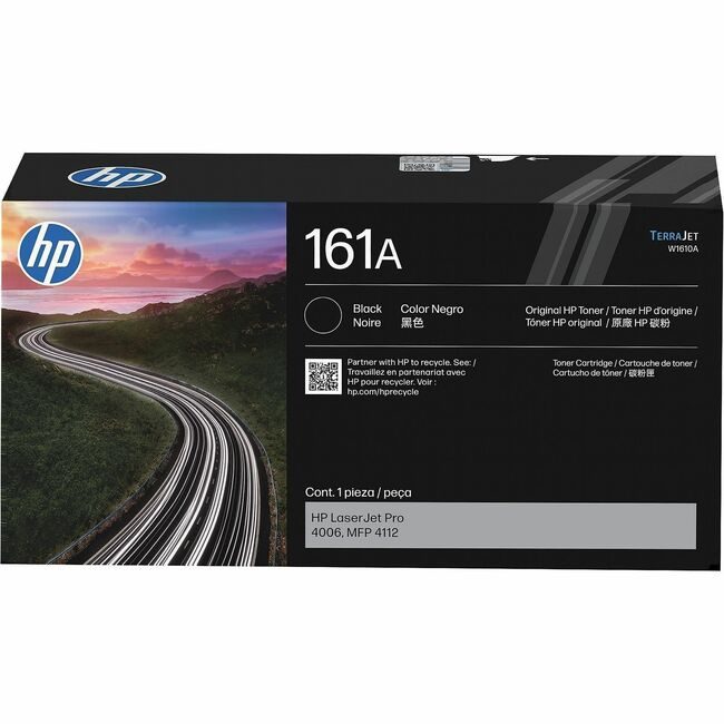 HP Inc. / Hewlett-Packard Crtg Toner 161 Black HEWW1610A