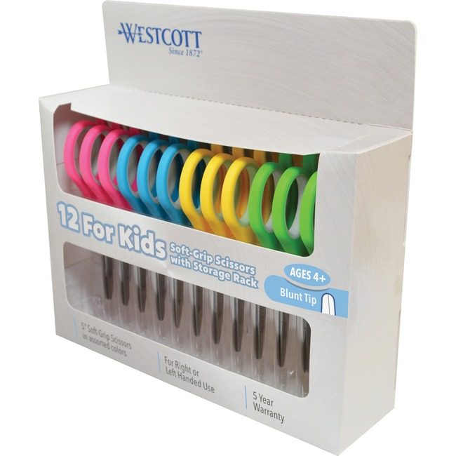 Westcott / Acme United Acme United Corporation Westcott / Scissors Kids Sft Blnt 12 Pack ACM15971