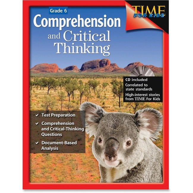 Teacher Created Materials / Shell Education Book Comp & Crit Think GR 6 SHL50246