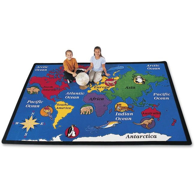 Carpets for Kids Rug World Explor 510"X84" CPT1500