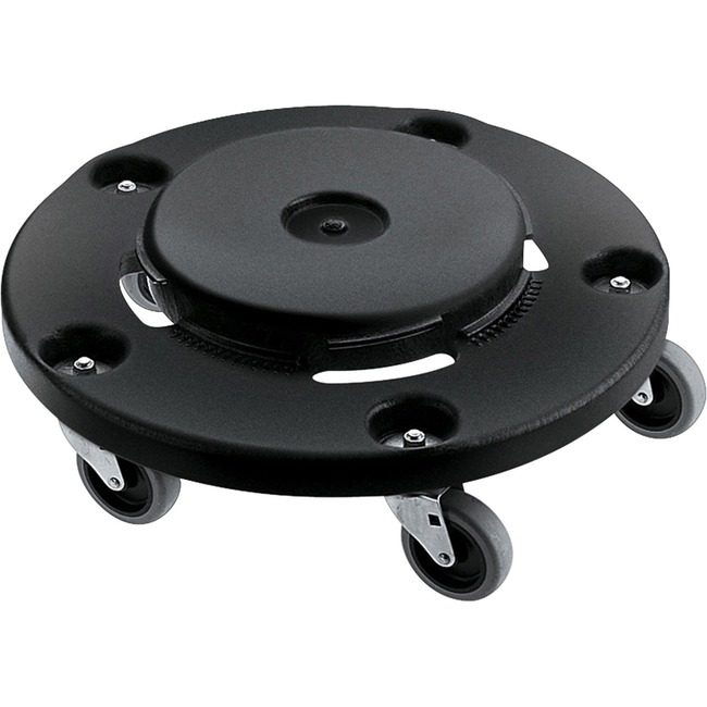 Rubbermaid Commercial Products Dolly Round Brute Black RCP264000BKCT