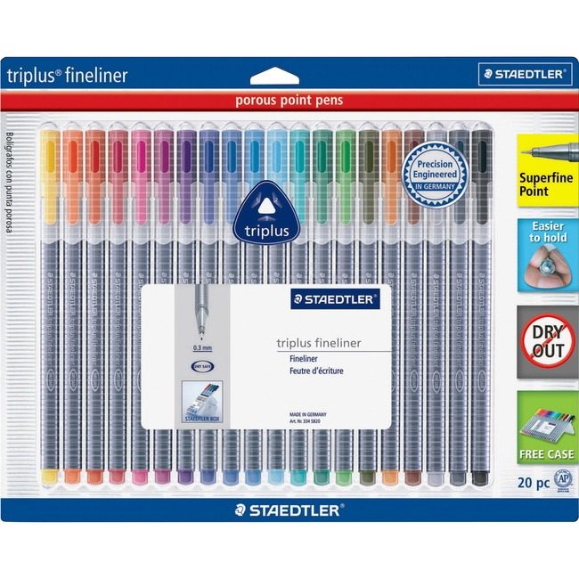 Staedtler Pen SET OF 20 COLORS Assorted STD334SB20A6