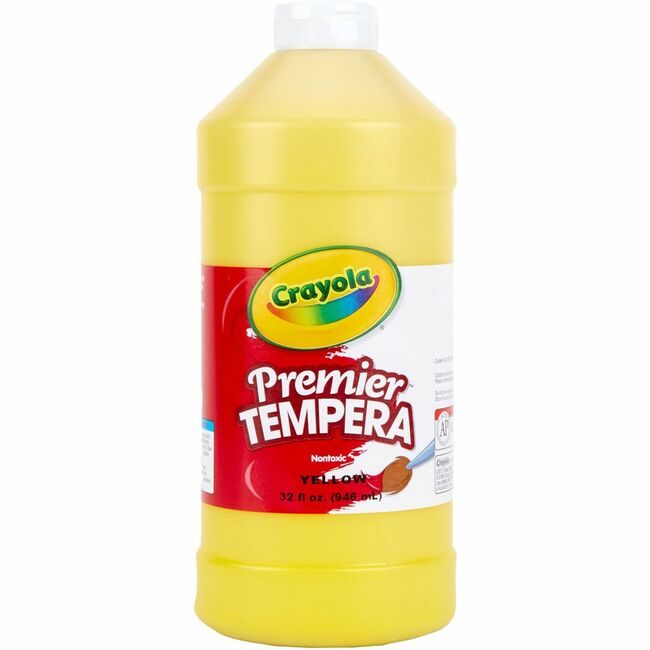 Crayola LLC Paint 32 OZ TEMPRA Yellow CYO541232034