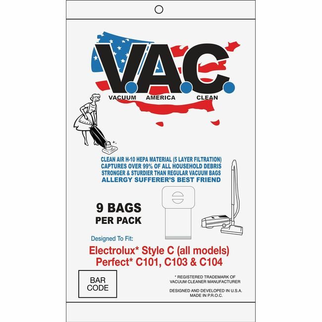 Vacuum America Clean V.A.C. Bag C101/C103 VACVAC33
