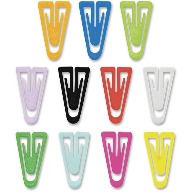 Advantus Corp. Gem Office Products Clip Plastic Medium 500/BOX GEMPC0300