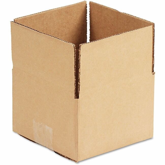 Universal Office Products Box 6X6X4CORRUGATED Brkr UNV664