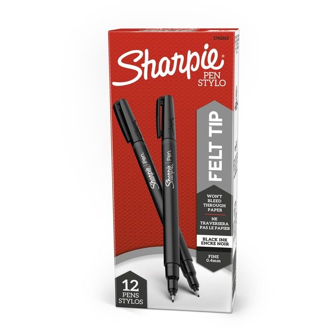 Sharpie / Expo / Prismacolor / Sanford Newell Brands / Sanford Sharpie / Expo / Prismacolor / Pen Fine Black SAN1742663