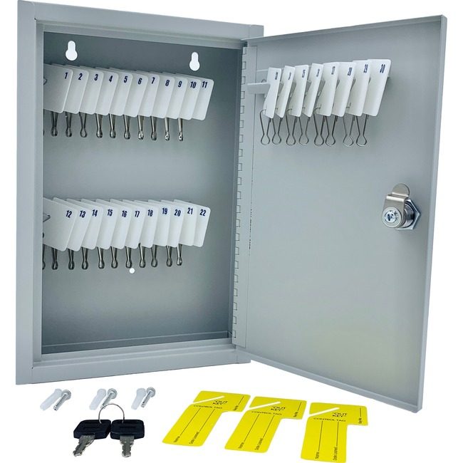 Huron KEY CABINET SLOTTED 30 GRAY HURHASZ0126