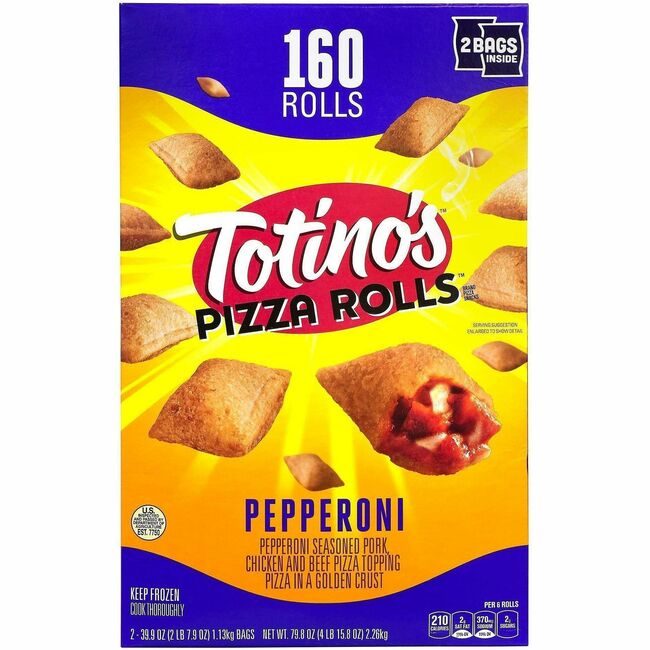 Varies / verify SKU SKU-LEVEL VERIFICATION REQUIRED Food Totinos Pep 160 Count GRR90300034