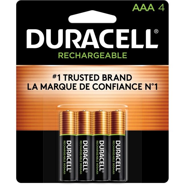 Duracell Battery Rechrgeable Aaa 4 Pack DURNLAAA4BCDCT