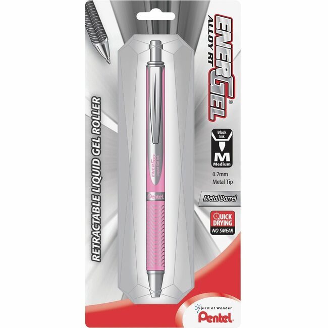 Pentel of America Pen Energel Alloy Medium PENBL407PBPA