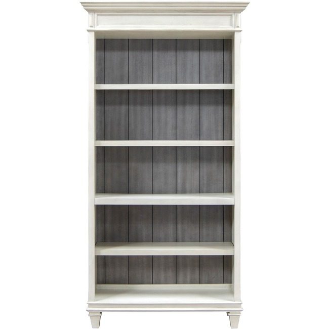 Martin Furniture Bookcase Open 40WX78HX14D Vinl MRTIMHF4078W