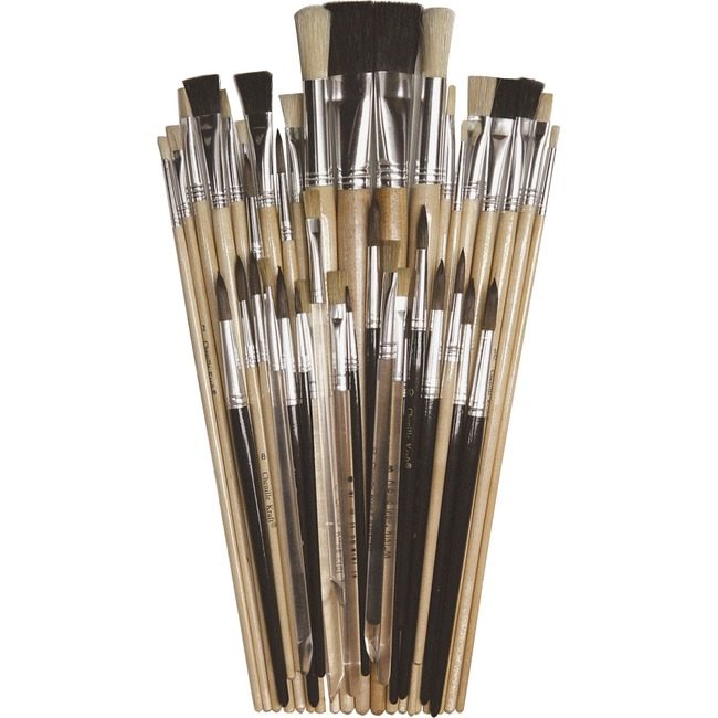 Chenille Kraft Set Brush Suprvalu Assorted 40PC CKC5220