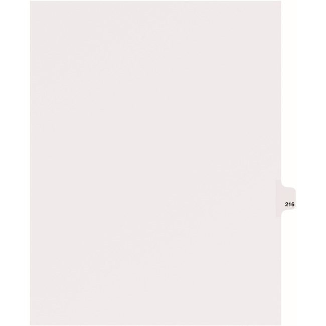 Avery Products Corporation Index Legal Letter Sdtab 216 AVE82432