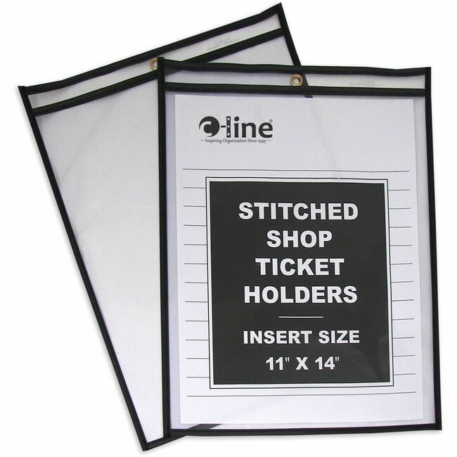 C-Line Products Holder Shopticket 11X14 Clear CLI46114