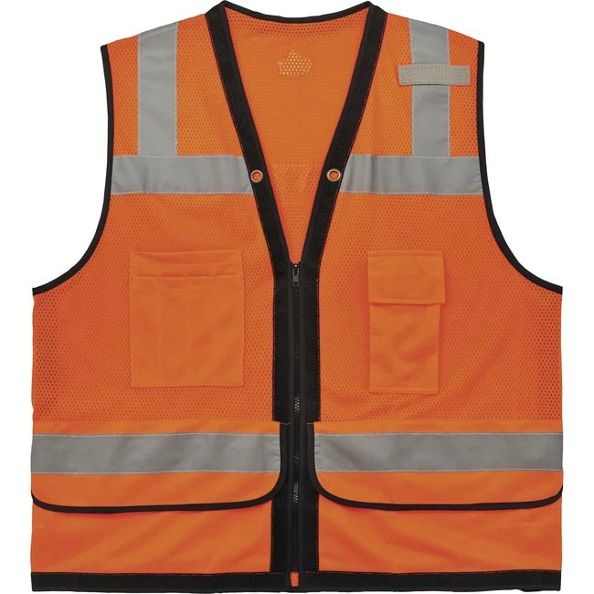 Ergodyne Vest Hd Surveyor 2X/3X Orng EGO23317