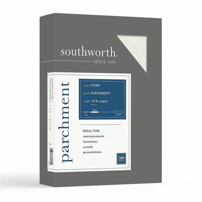 Southworth Paper Parchment 24# Ivory SOU984C